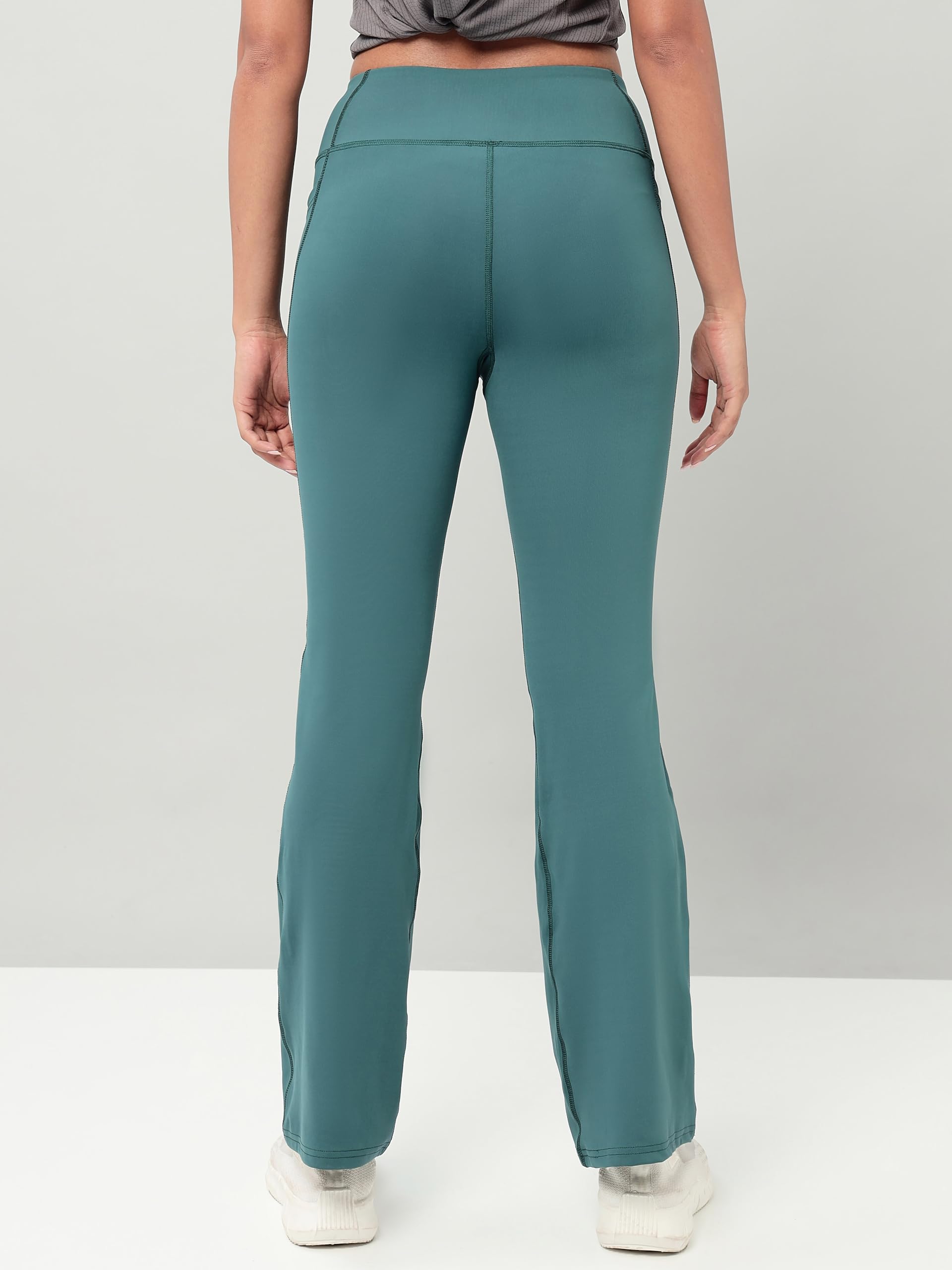 TECHNOSPORT WPW116-123-P - Mallas activas acampanadas para mujer, paquete de 1