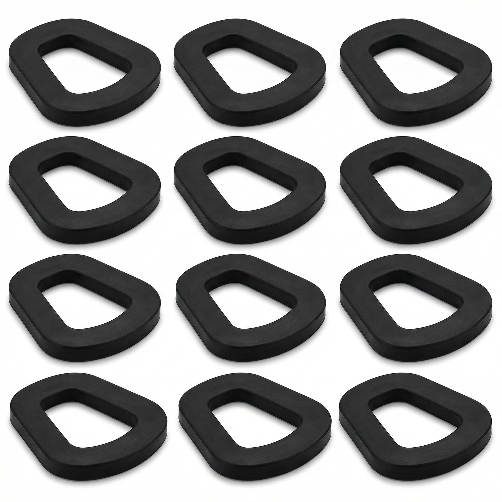 QWORK® 12pcs Jerry Can Gasket & Spout Seals for 20L/5 Gallon NATO Can