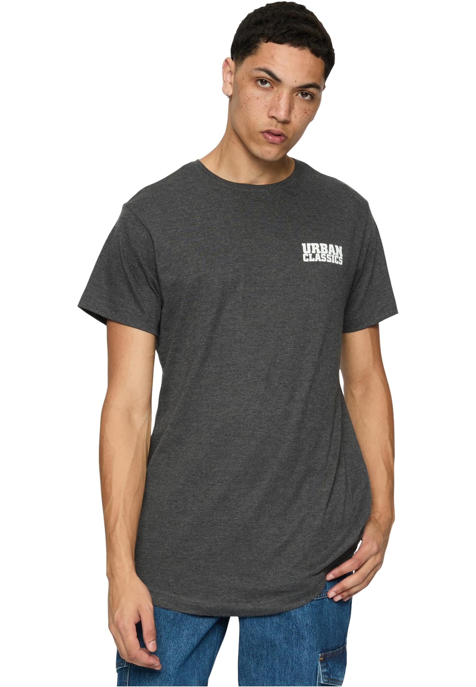Urban Classics Men's T-Shirt, Charcoal, XXL