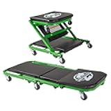 Pro-LifT C-2036DG Black/Green 300 Lbs Mechanic Creeper
