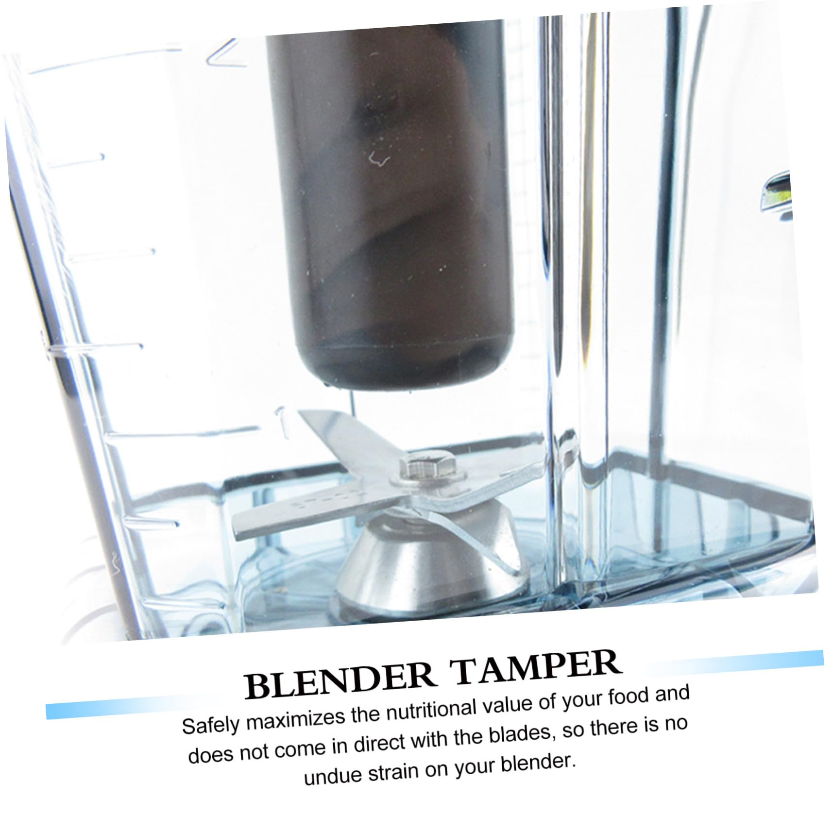 Mixer Tamper 24cm - Rührstab-Stößel Für Küchenmaschinen, Kunststoff Lebensstampfer