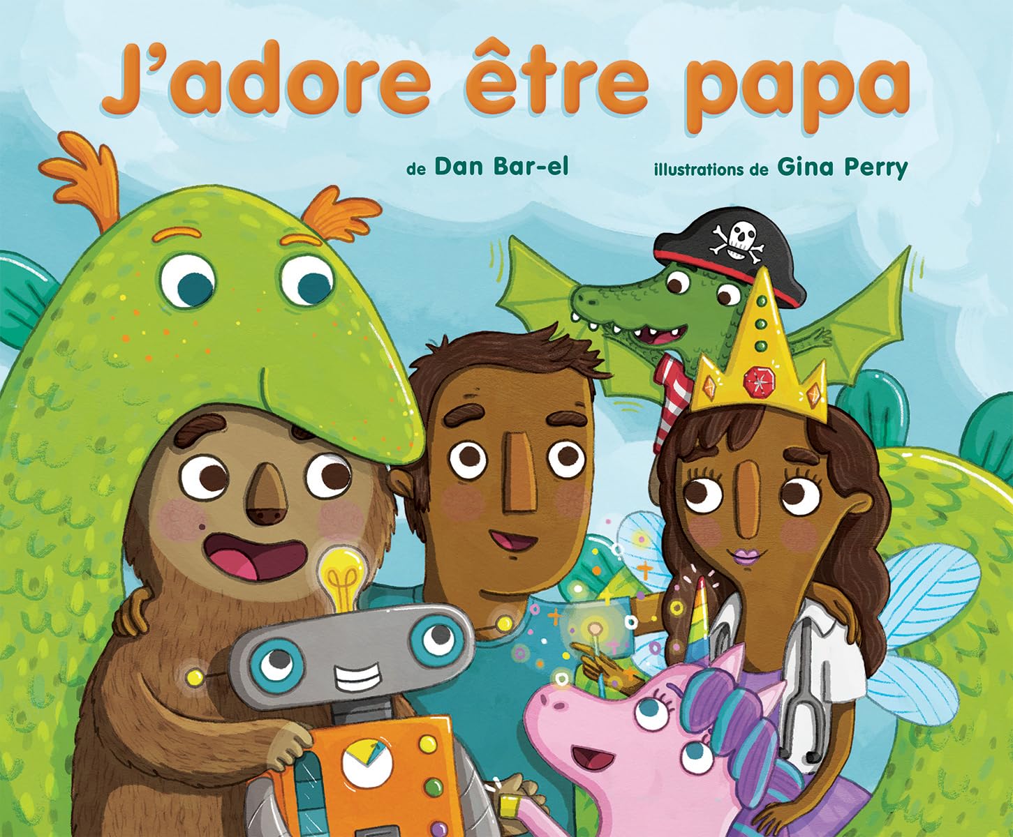 J'adore être papa Perry, Gina and Bar-el, Dan