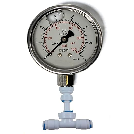 IONIX Water Pressure Gauge 5 inch