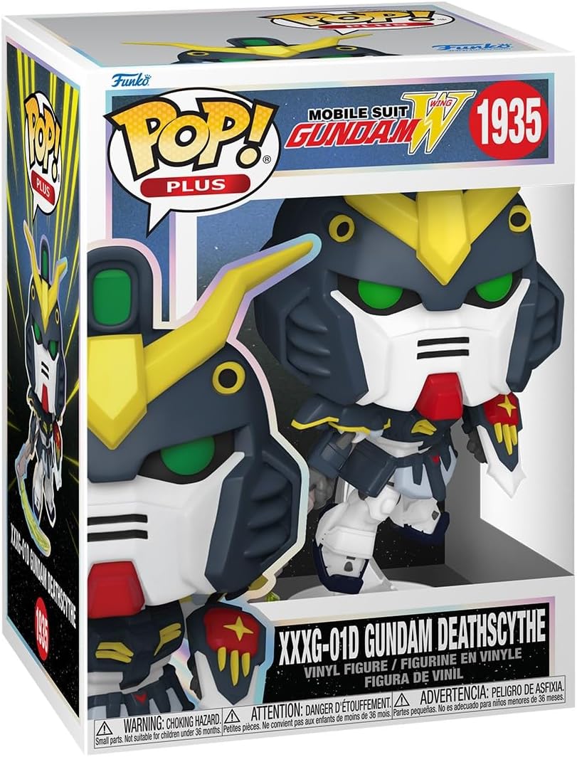 Funko POP! Animation: Mobile Suit Gundam Wing - Deathscythe | Official Anime Merch - Collectable Vinyl Figurine for Shelf Display - Birthday Gift Idea for Fans and Collectors