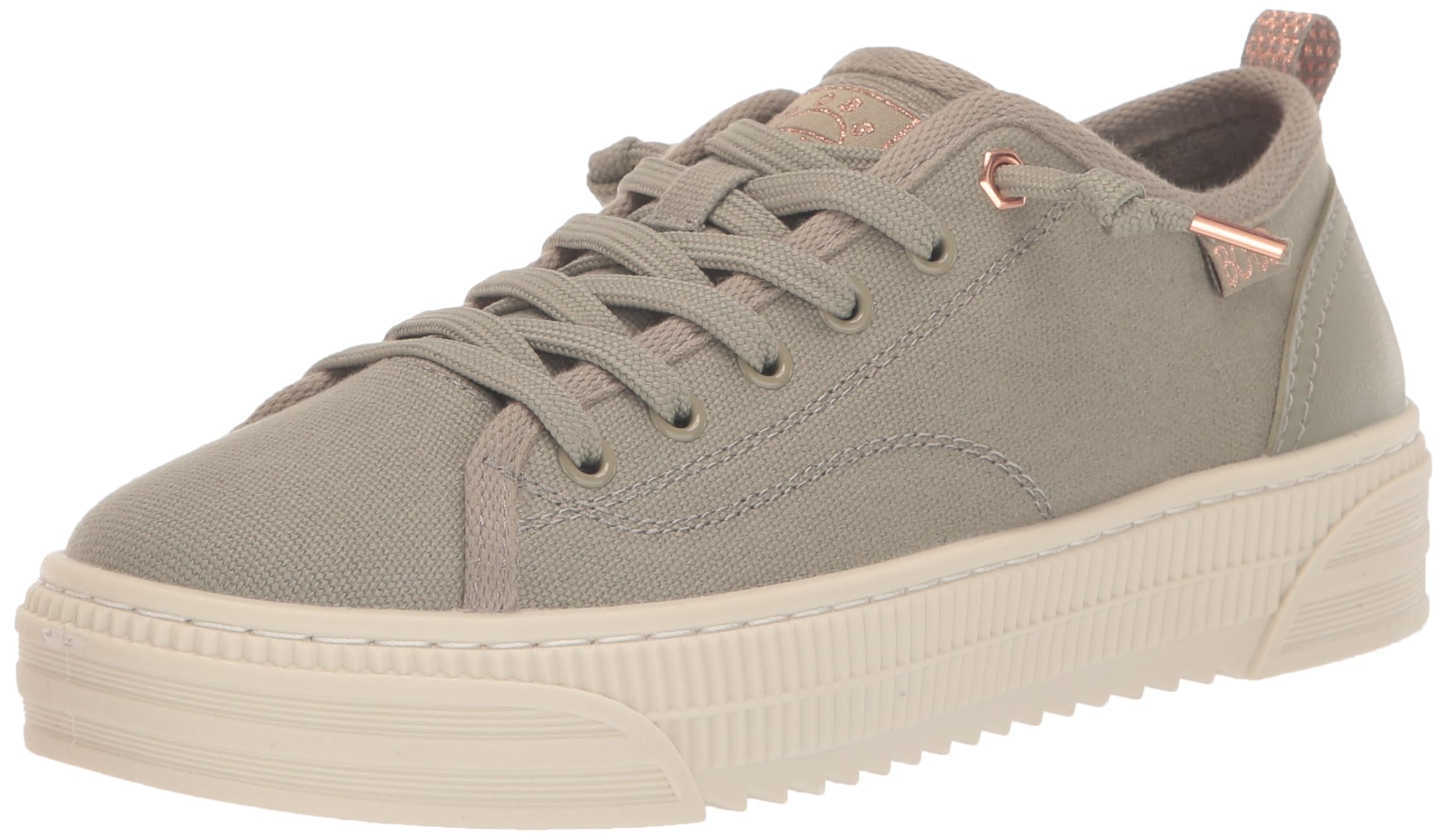 Skechers Women's BOBS COPA, Olive Canvas, 6.5 UK