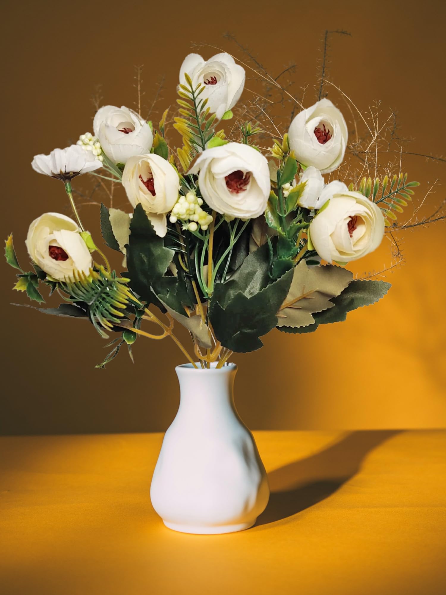 ARTSY® Artificial Flowers for Decoration Peony Rose Flower Bunch for vase/Pot, Home/Office Decor, Gift, Artificial Plant, Craft, Without Vase, Pack of 1 Piece, 35 cm Height (B0CT3J8533) Amazon Price History, Amazon Price Tracker