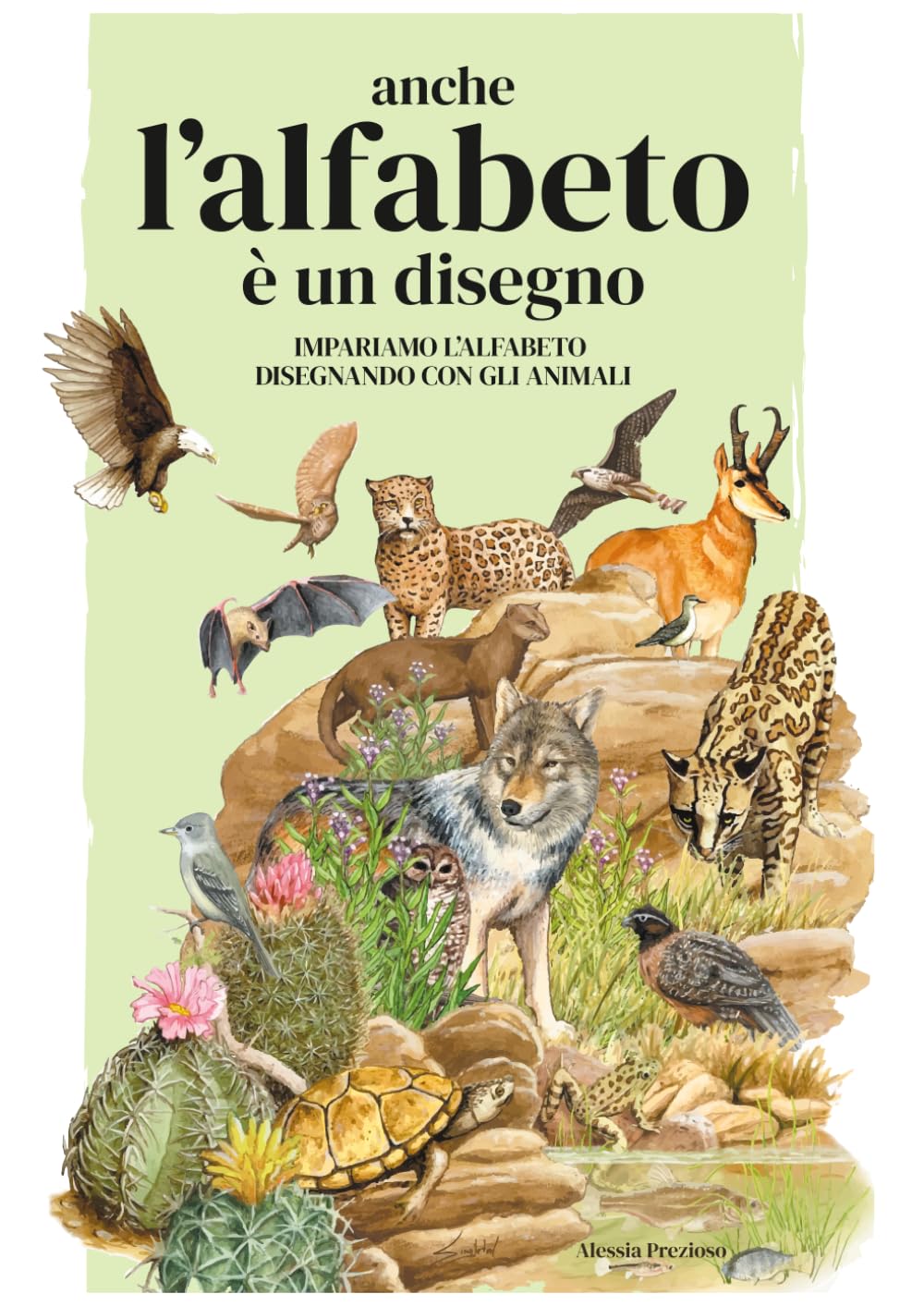 anche l'alfabeto è un disegno: IMPARIAMO L’ALFABETO DISEGNANDO CON GLI ANIMALI