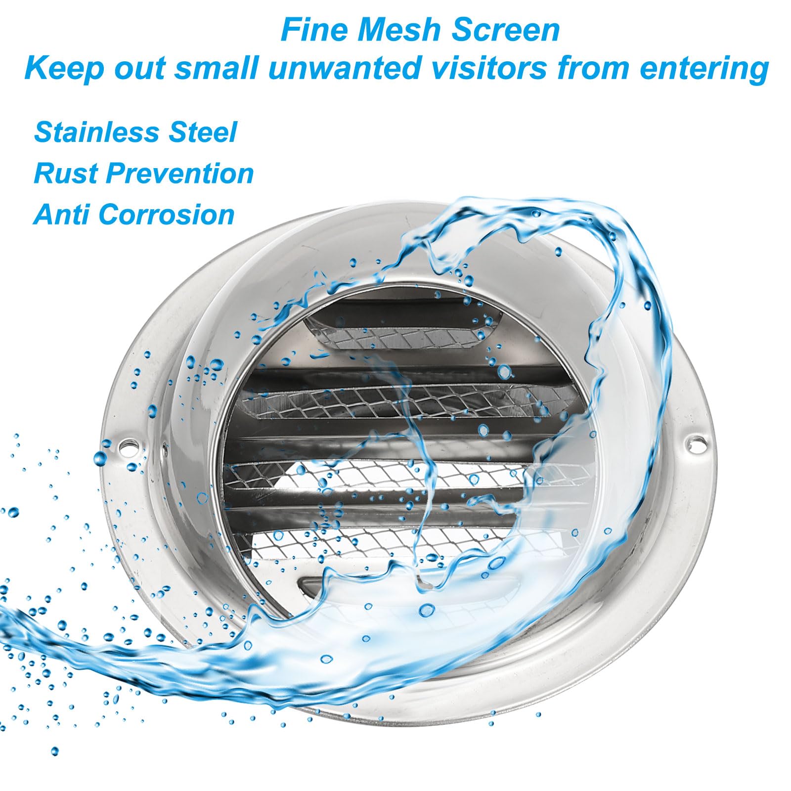 PATIKIL Exhaust Air Vent Cover 3.2 Inch - Image 4