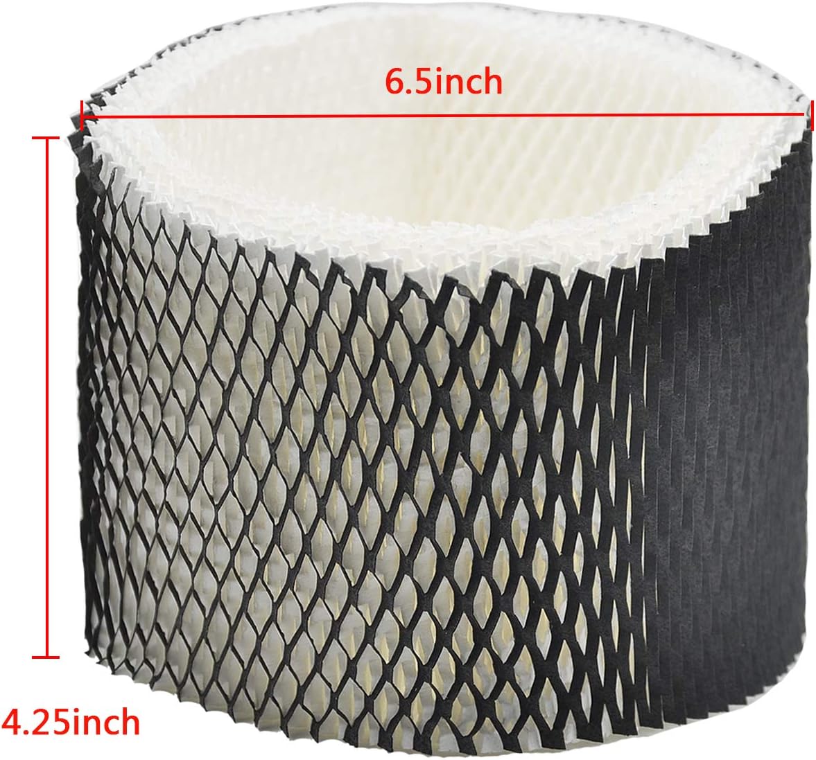 EZ SPARES 2pcs Replacement for Holmes HWF62,Humidifier Filter A,for Holmes Models HM1701, HM1761, HM1300 & HM1100, Compare to Part # HWF62, HWF62D(Activated Carbon Surface)