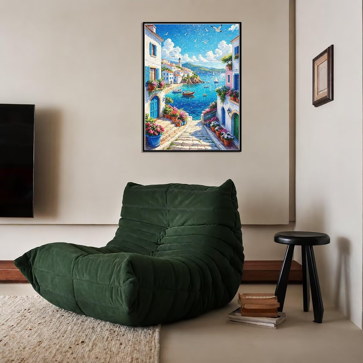 5D Diamond Painting Erwachsene Landschaft Eckige Steine 60x80-1202