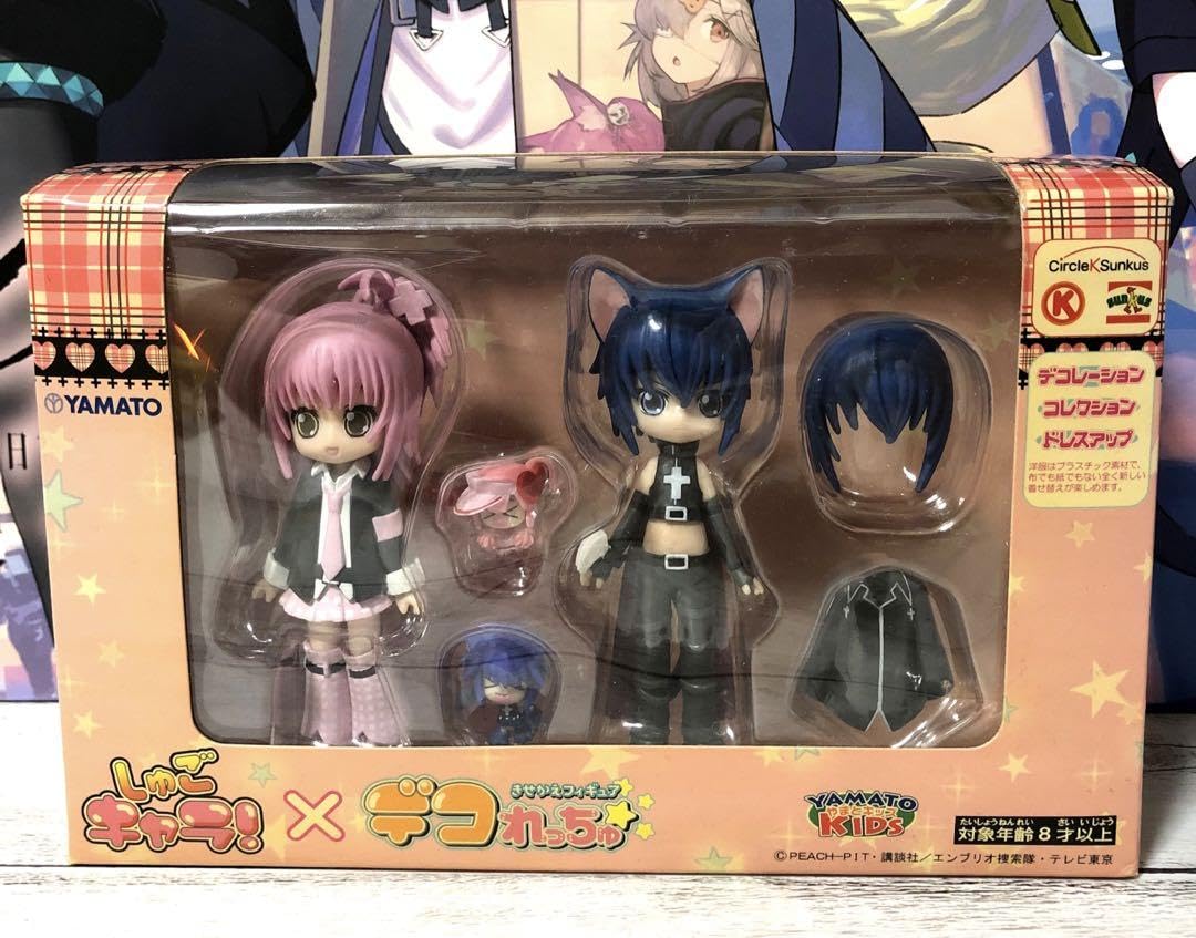 きせかえフィギュア デコれっちゅ 「しゅごキャラ!」 月詠イクト＆ヨル きせかえフィギュアデコれっちゅ しゅごキャラ！ 月詠イクト