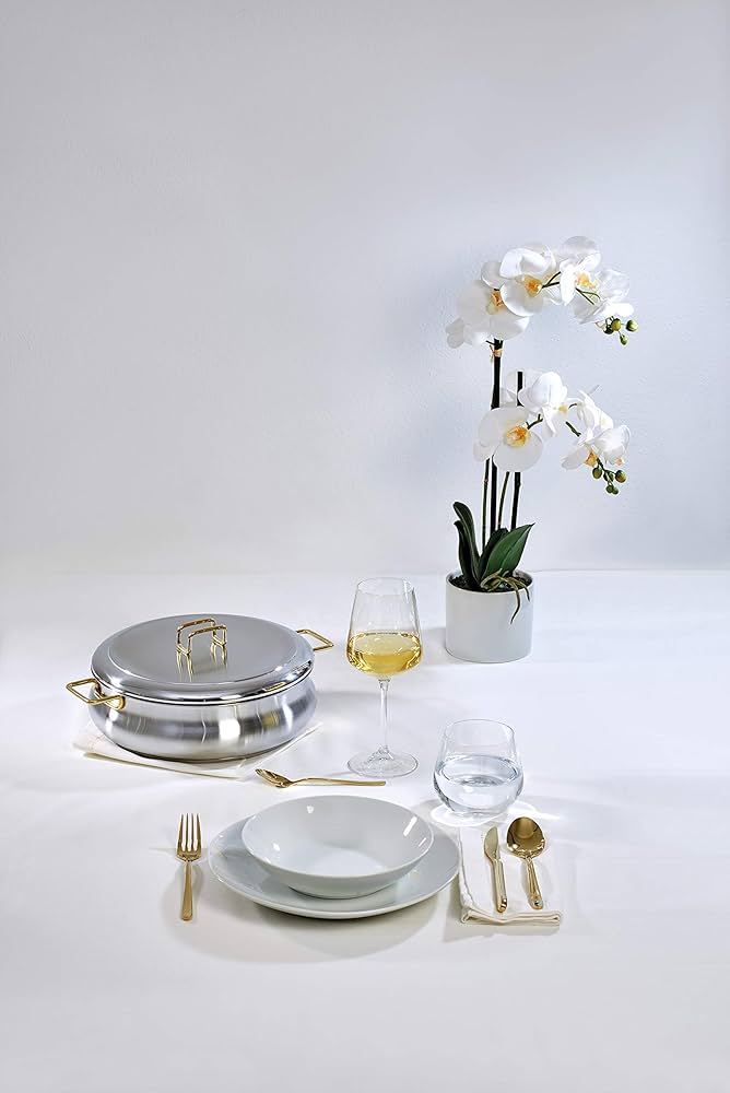 Amazon|Barazzoni(バラゾーニ) 鍋セット シルバー 1x1x1 鍋7点セット Amazon|Barazzoni(バラゾーニ) 鍋セット シルバー 1x1x1 鍋7点セット