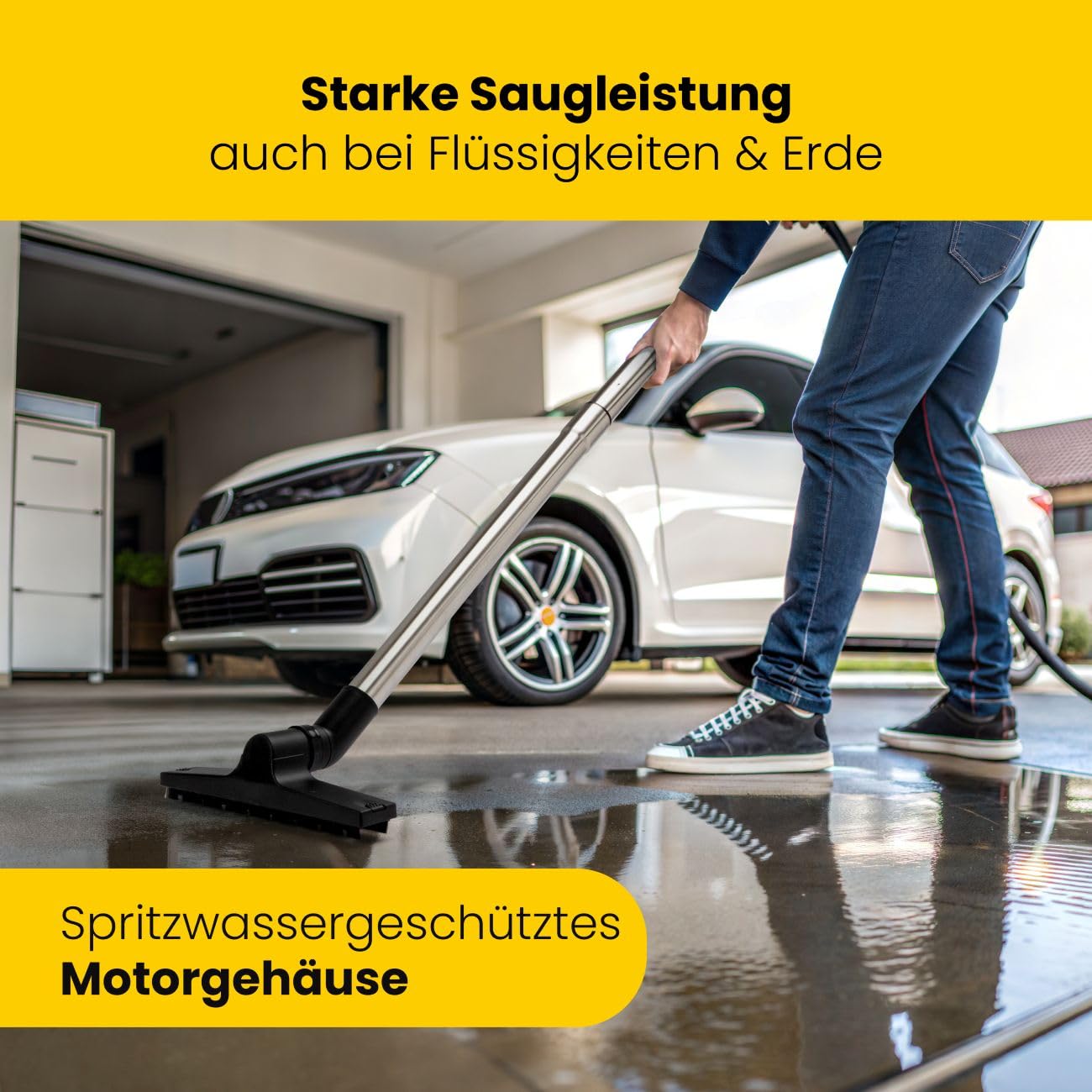 Clatronic® Nass Trockensauger | mit Gebläse- und Shampoofunktion | 1200W | Tank 20L | perfekt für Auto, Teppich, Sofa und Böden | inkl. Zubehör | Nasssauger | Nass- & Trockensauger | BSS 1309