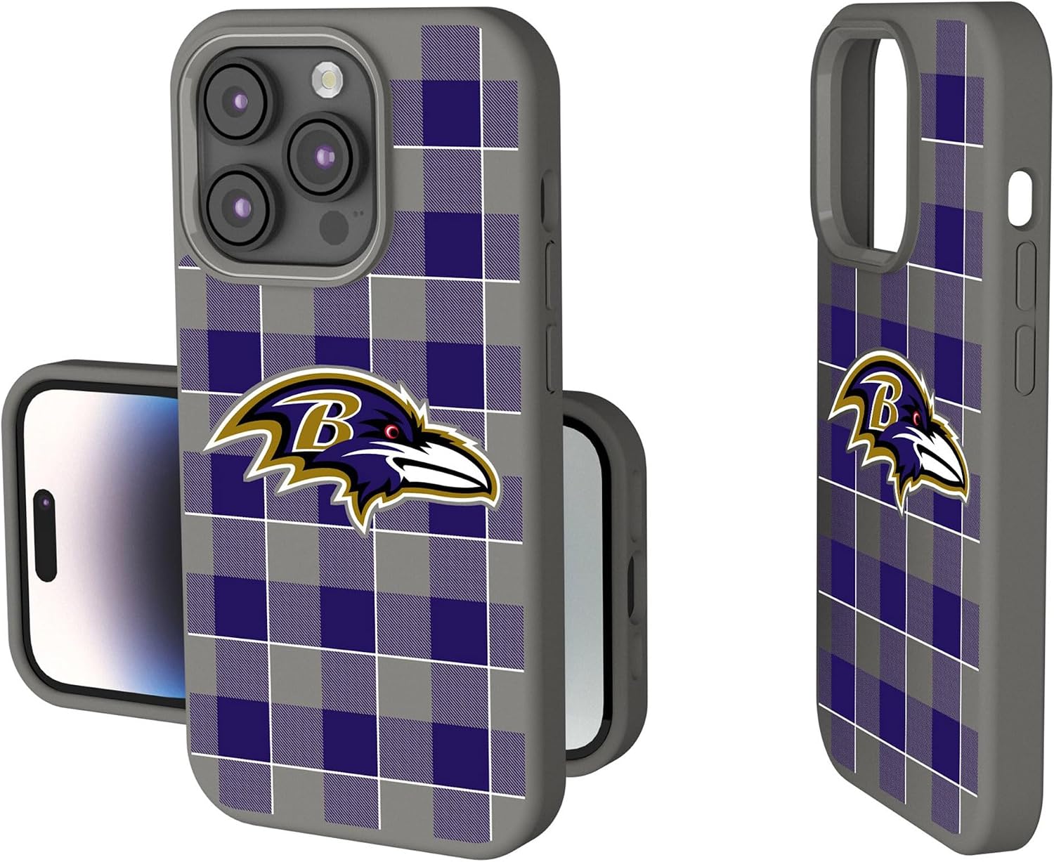Keyscaper Seattle Seahawks Plaid Soft Touch Case for iPhone