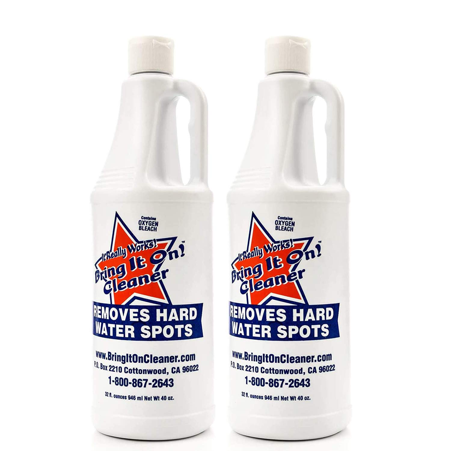 Buy Bring it On Cleaner Hard Water Spot Remover 2 x 32 Ounce Bottles