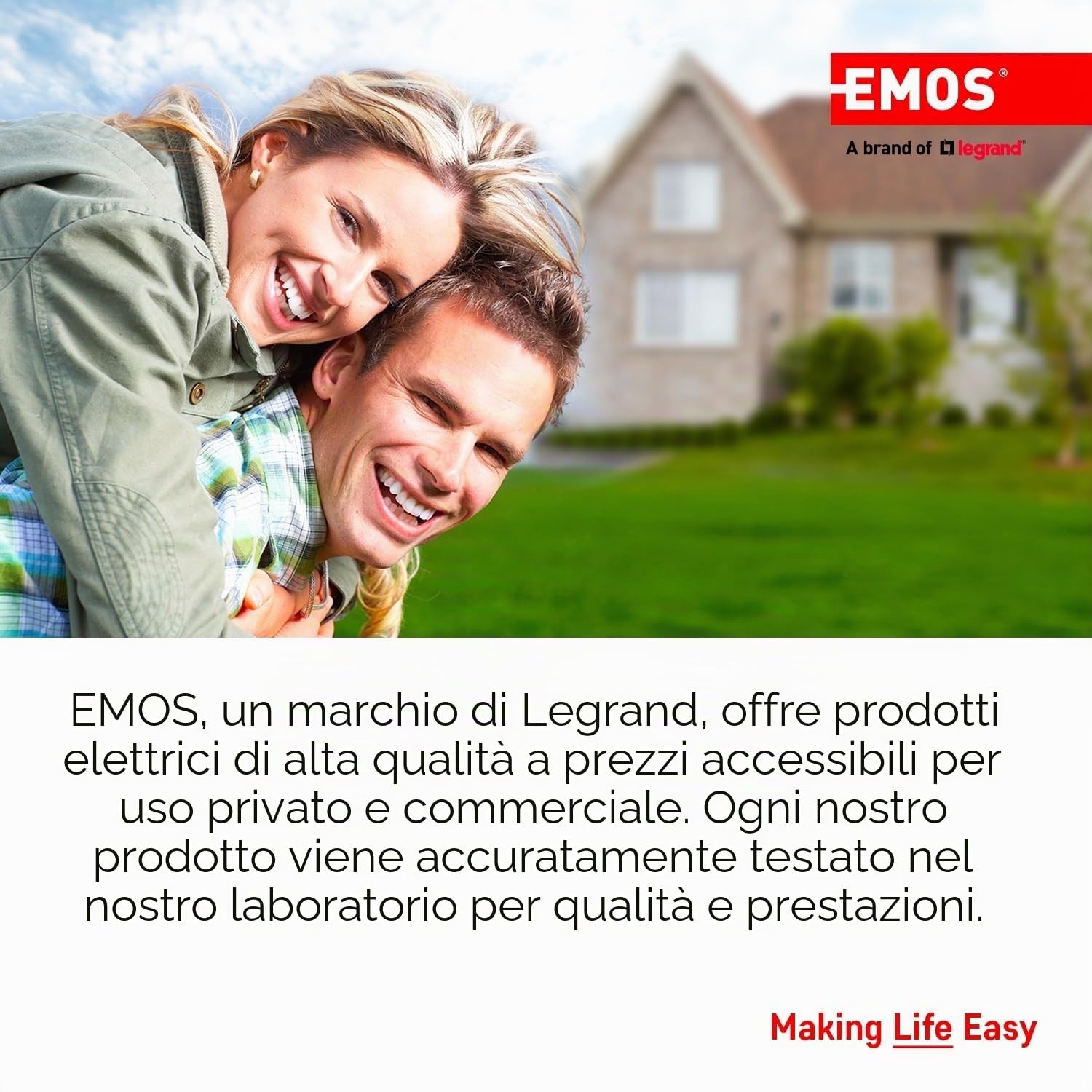 EMOS Lampada da lavoro a LED impermeabile, lampada da officina ricaricabile con base pieghevole, gancio e magnete, 800 lm, 110 m, batteria da 2000 mAh con 7 pezzi di durata e cavo di ricarica, 3