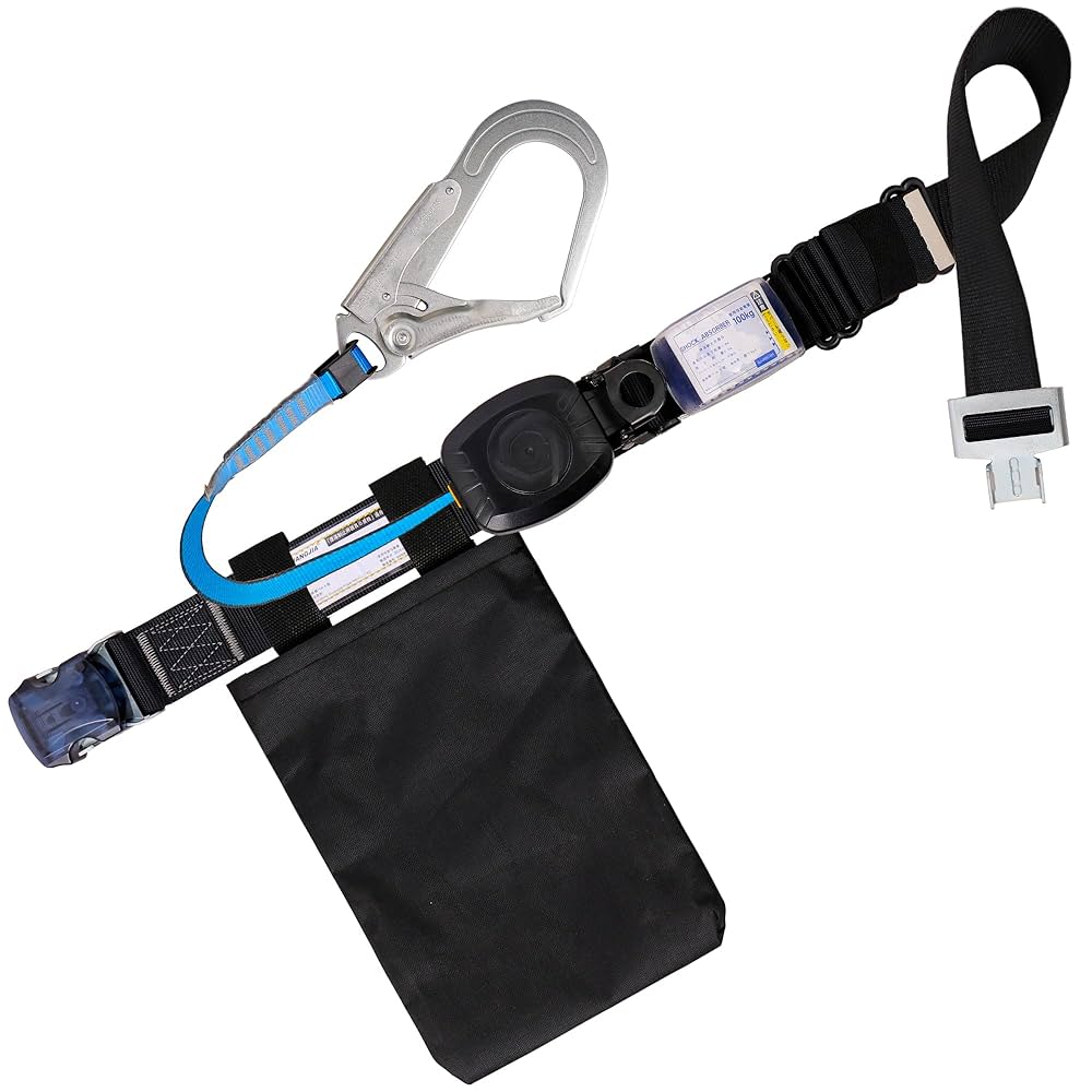 GUANGJIA 安全帯　胴ベルト　墜落制止器具　ブラック Amazon.co.jp: [GUANGJIA] 安全帯 胴ベルト型安全帯 胴ベルト型