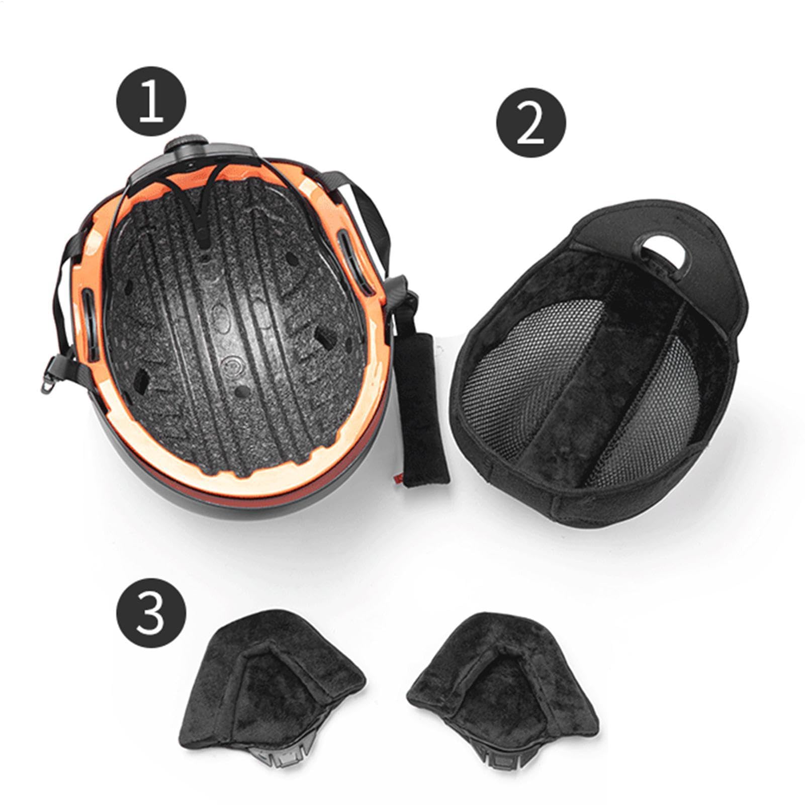 Casque Rigide de Snowboard, Chapeau de Snowboard avec Oreillettes Chapeau | Équipement de protection de tête de casque de patinage sur neige coupe-vent
