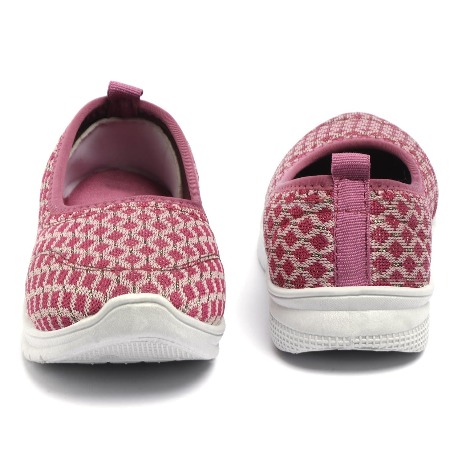 Onion Mesh Slip-On Ballerina for Women – Lightweight, Breathable & Comfortable(Size -5, Onion)-image-46