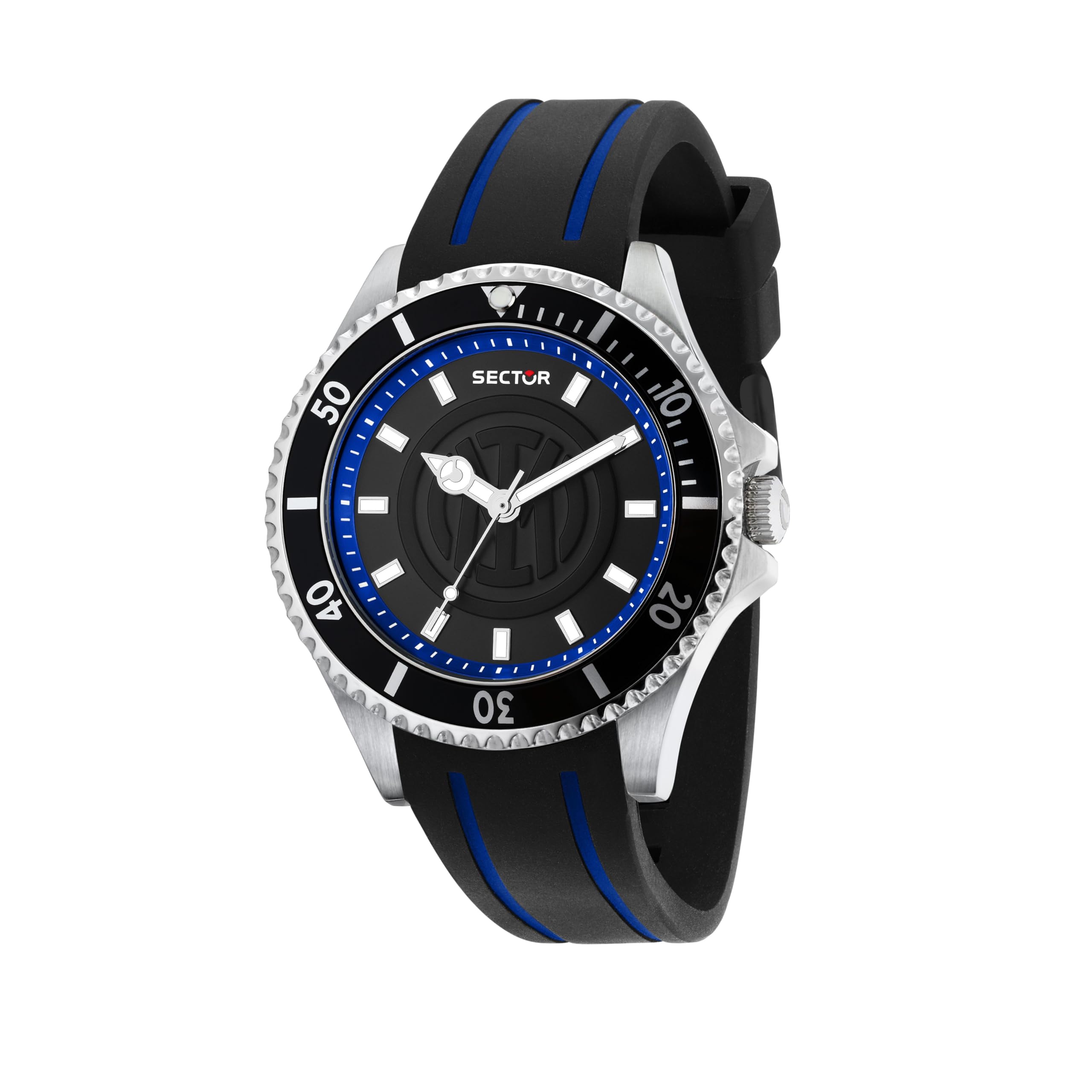 Sector No Limits Orologio Uomo, Solo tempo, Analogico, 43 mm, Collezione 230 - INTER Special Edition - R3251161061