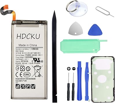 Amazon Com Hdcku Battery Replacement For Samsung Galaxy S8 Battery G950 Eb Bg950abe Battery Repair Kit Cell Phones Accessories