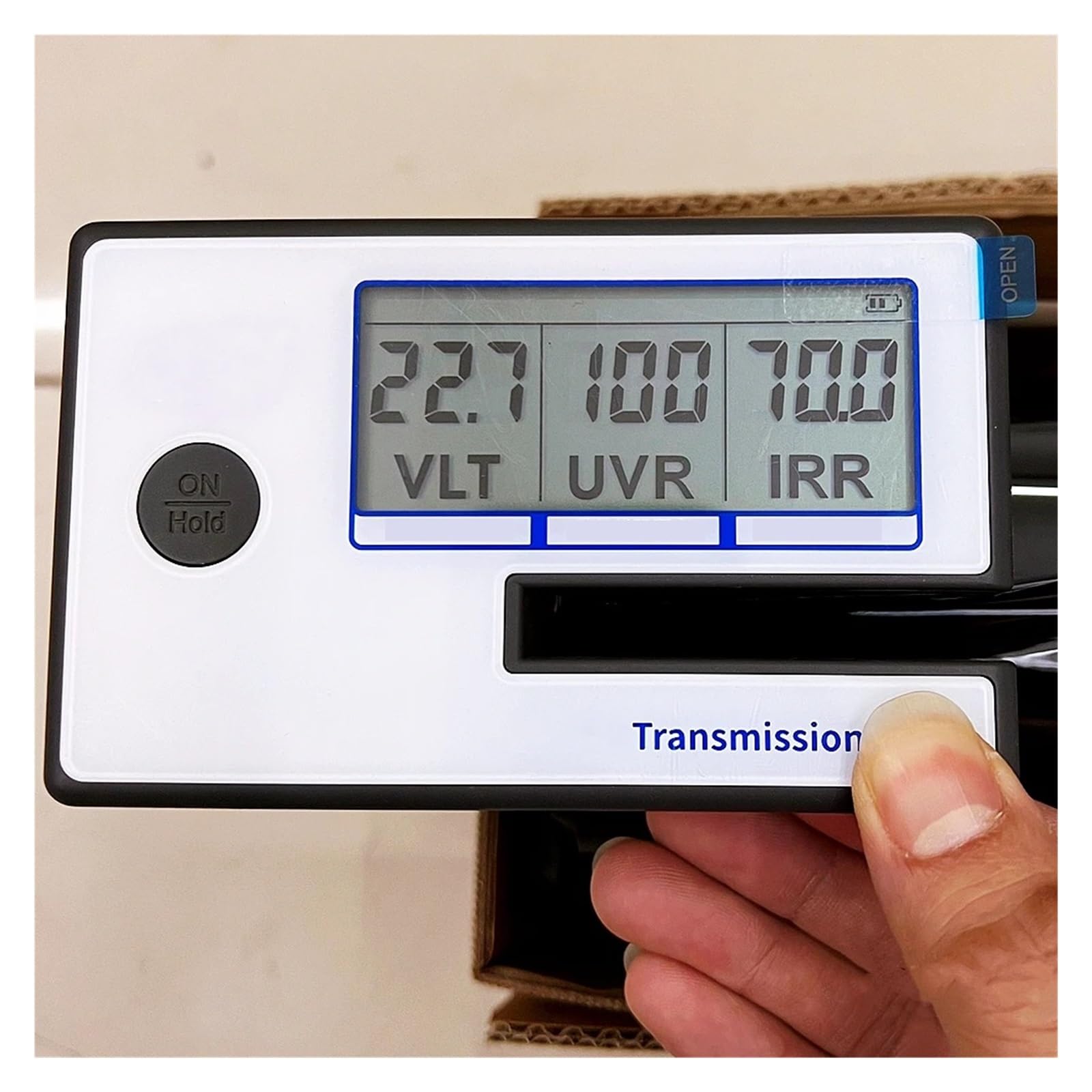 Tintametro, Tester di rifiuto del misuratore trasmissione della pellicola solare simile for vetri for ad alta precisione 162