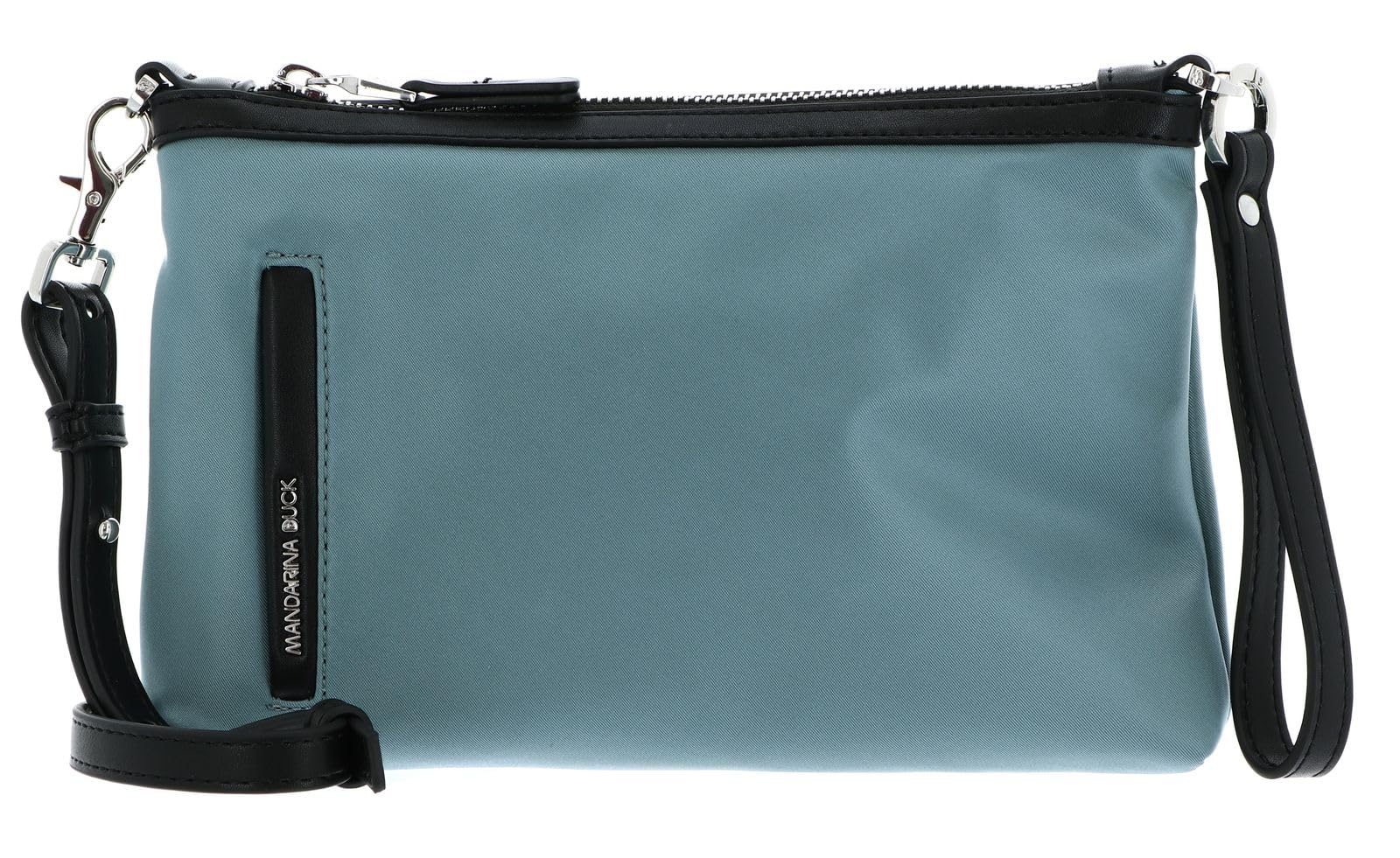 Mandarina Duck Hunter Vanity Bag, Women's Beauty Case, Black, One Size, Smoke Blue, Taglia Unica