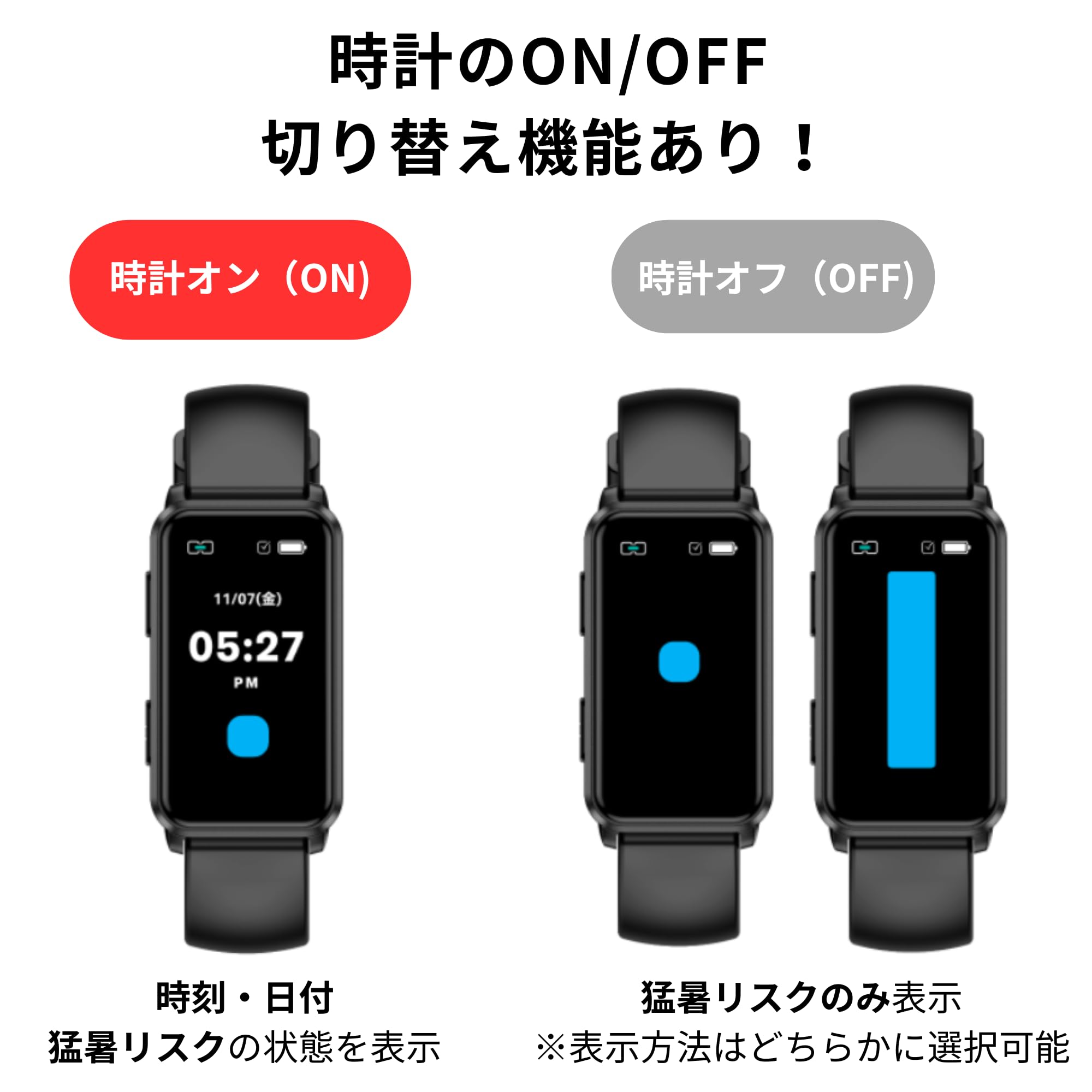 Amazon.co.jp: ミツフジ hamon band V リストバンド型ウェアラブル