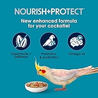 Vista 3 de Kaytee Forti-Diet Pro Salud+Nourish+Protect alimento para periquitos, apoya la cría y la muda, nutrición respaldada por la ciencia, salud digestiva