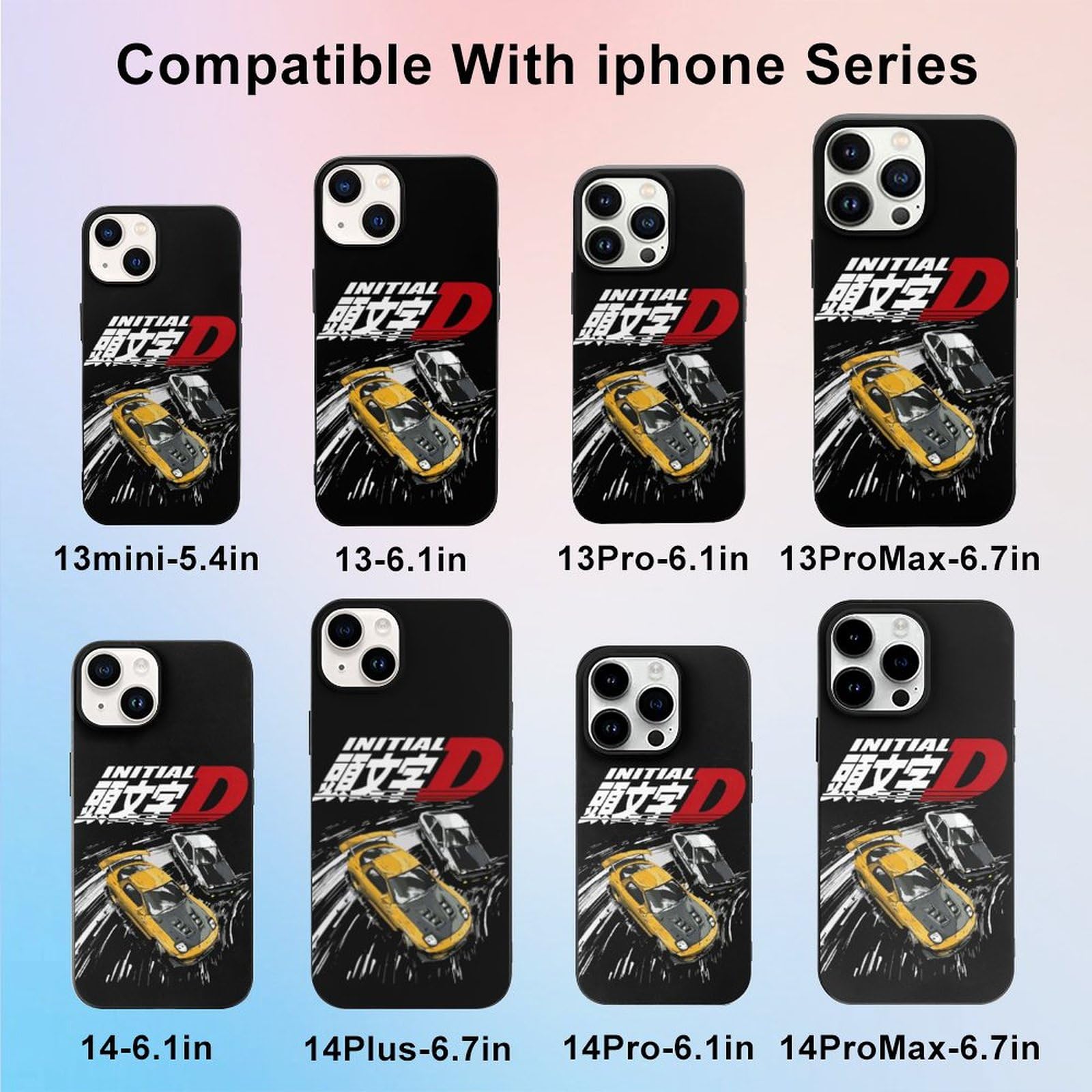 Amazon.co.jp: 【iPhone 12 Mini ケース TPU】 頭文字d イニシャル D