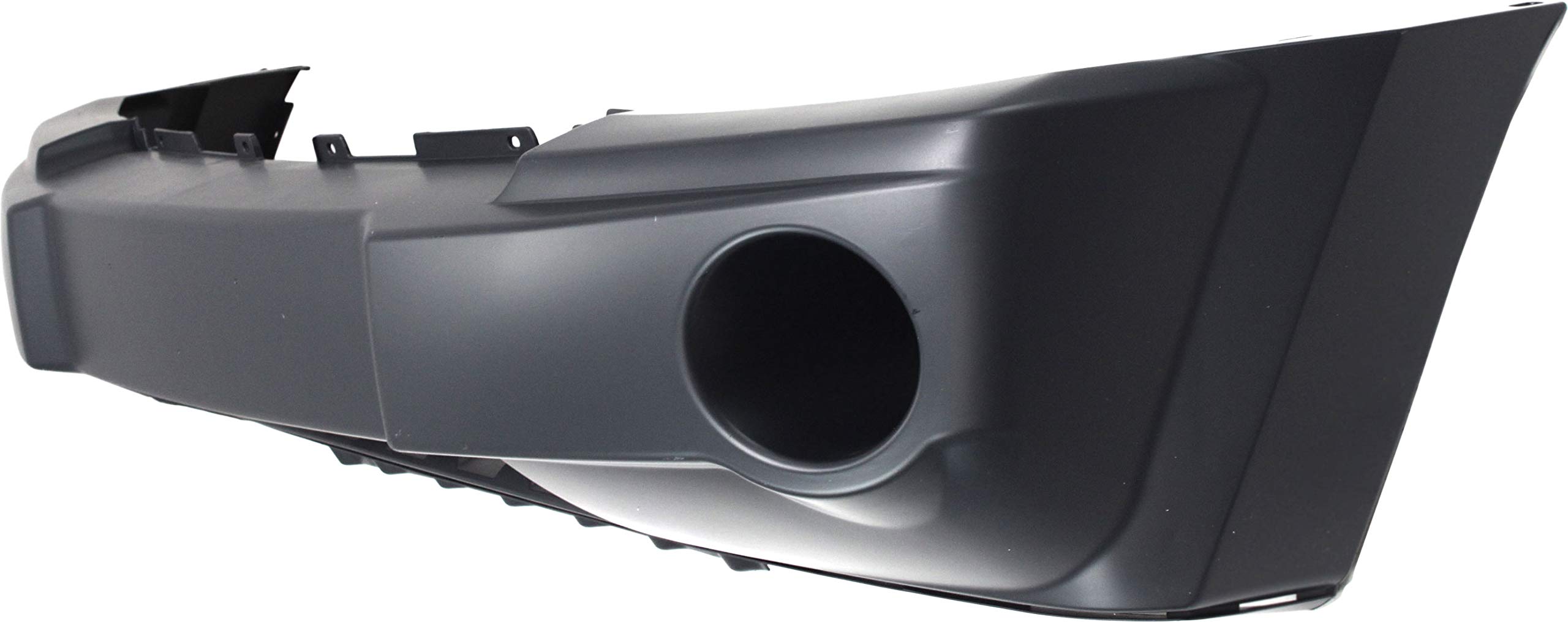 Evan Fischer Front Bumper Cover Compatible with 2005-2007 Jeep Grand Cherokee Primed Insert with Fog Light Holes