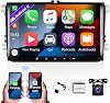 Android 11 Car Stereo with Wireless Carplay Android Auto for Volkswagen Jetta Tiguan Bettle Passat Skoda Seat 9 Inch Touch Screen Car Radio with Backup Camera 232GB GPS Navigation HiFi FM RDS