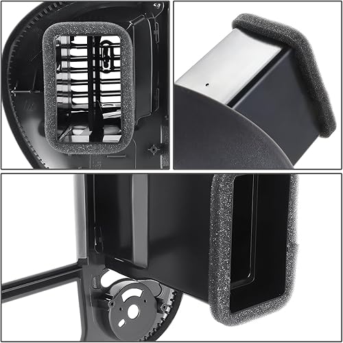 Miniatura 4 de DNA MOTORING Bisel de panel de tablero estilo OE compatible con Ford F150  04 F150 Heritage  97-02 Expedition 4WD, gris, ZTL-Y-0306-GY