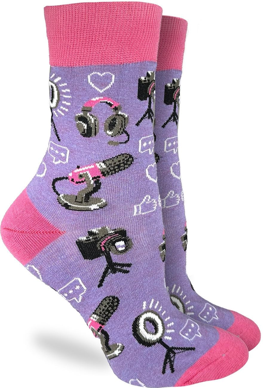 Good Luck Sock Women's Breaching Orcas Socks, Adult, Shoe Size 5-9 — view 128