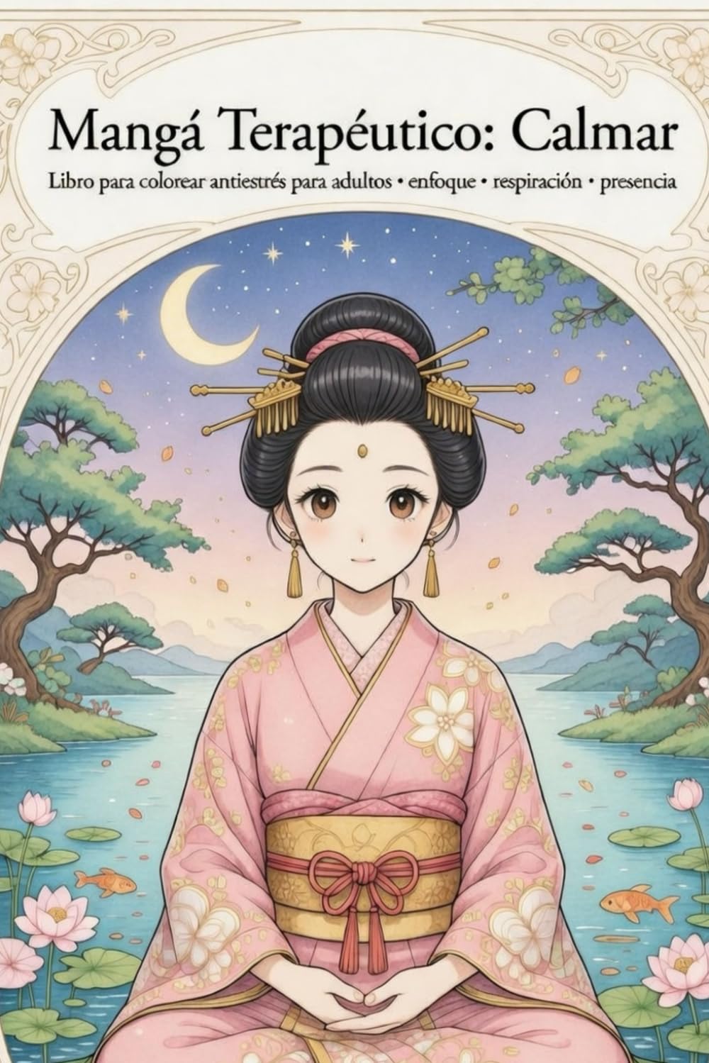 Mangá Terapéutico: Acalmar: MANGÁ ANTI-ESTRÉS - Libro para Colorear para Adultos