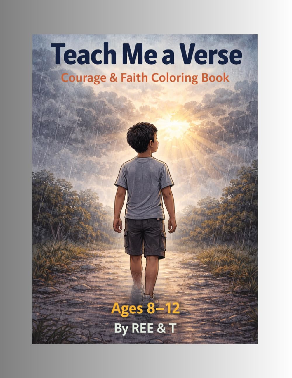 Teach Me a Verse: Courage & Faith Coloring Book