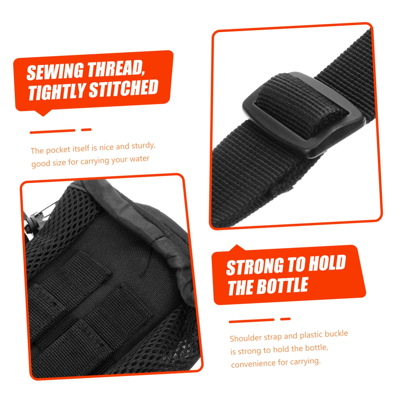 Toddmomy Borsa A Tracolla Cintura Porta Borraccia da Viaggio Tappetino per Pisolini Tracolla Pieghevole Porta Borraccia Tasca con Tracolla Borsa Termica per Borraccia Sportiva