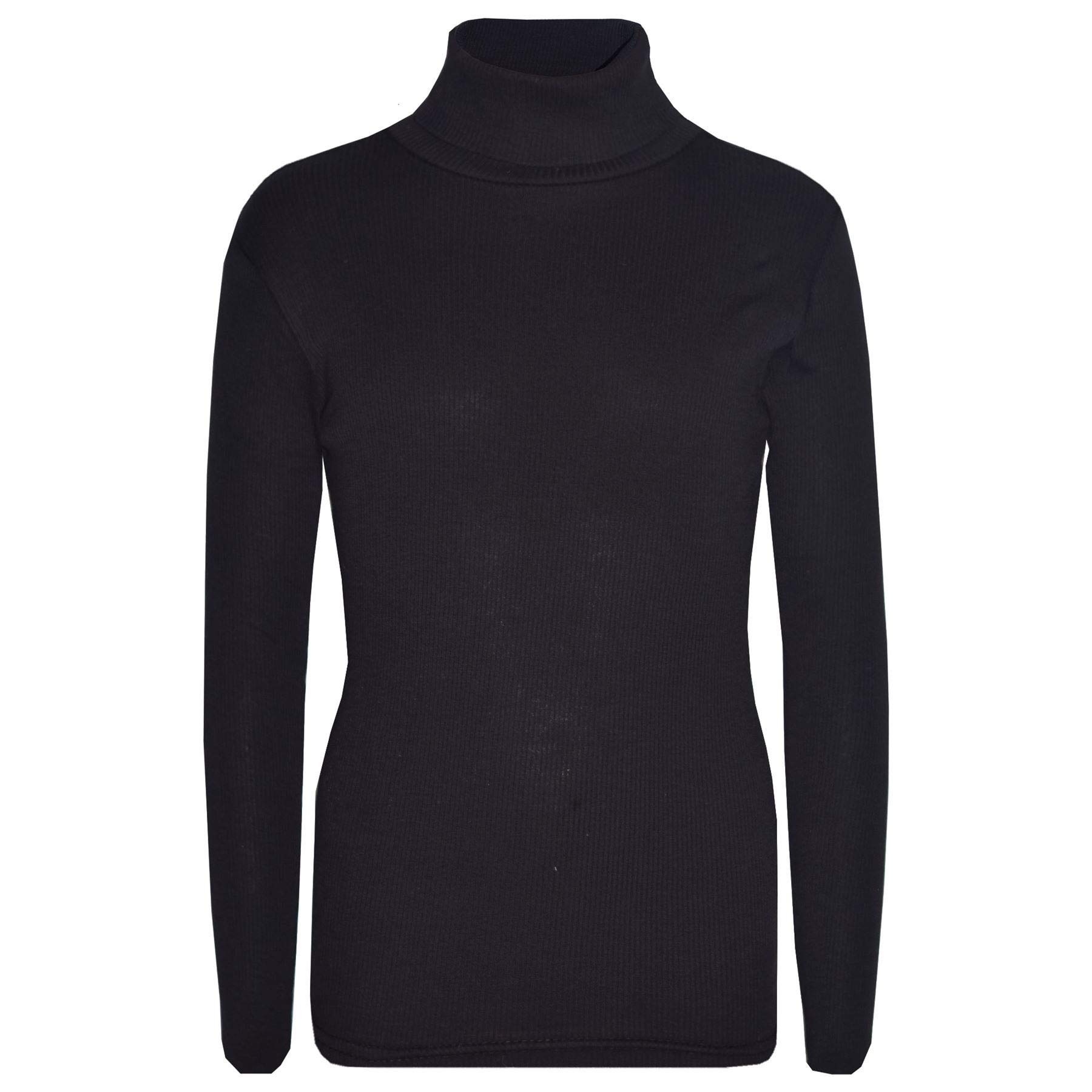A2Z 4 Kids T-Shirt à Col Polo pour Filles Pull en Coton Côtelé Hauts à Manches Longues à la Mode pour Enfants de 2 à 13 Ans