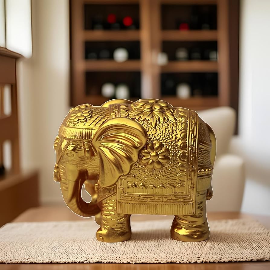 Amazon.co.jp: Toysmith 2x 象の像樹脂彫刻装飾風水グッズ