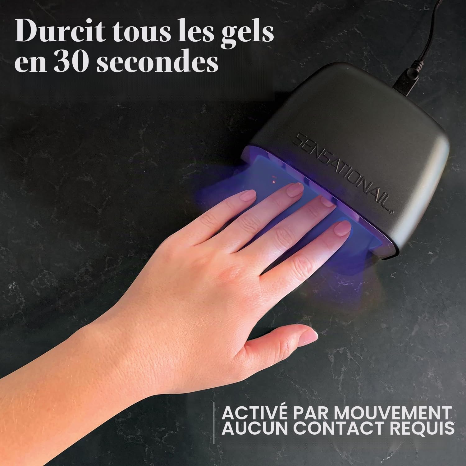 SENSATIONAIL Lampe LED gel pour vernis gel, lampe LED Pro 3060 dans une boîte