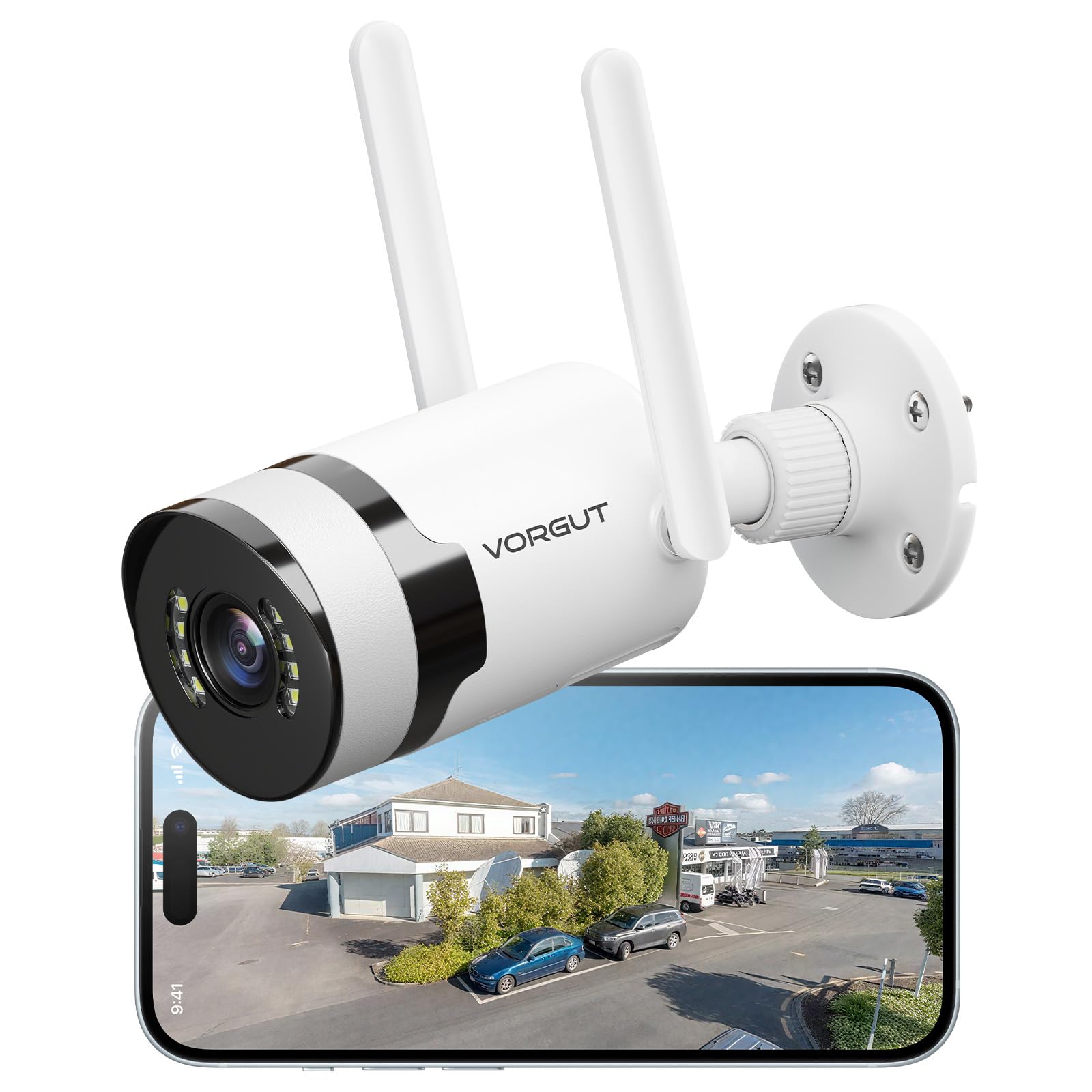 防犯カメラ 屋外 ワイヤレス/wifi 5MP/1944P 遠距離暗視 防犯カメラ 屋外 ワイヤレス/wifi 5MP/1944P 遠距離暗視 1円