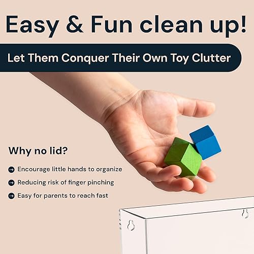 Miniatura 6 de Dispensador de juguetes de pared triple dividida de acrílico, organizador colgante y contenedor de almacenamiento para habitación de los niños,