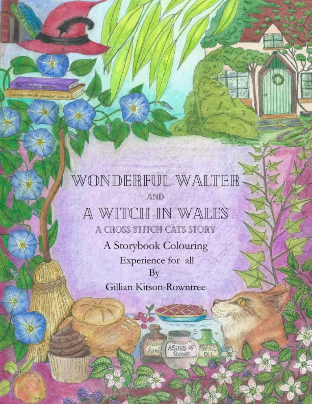 Wonderful Walter and a Witch in Wales: A Cross-Stitch Cats Story (Adventures with the Cross-Stitch Cats)