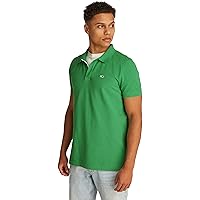 Tommy Jeans Tjm Slim Placket Polo Ext Dm0Dm20676, Polo a Maniche Corte