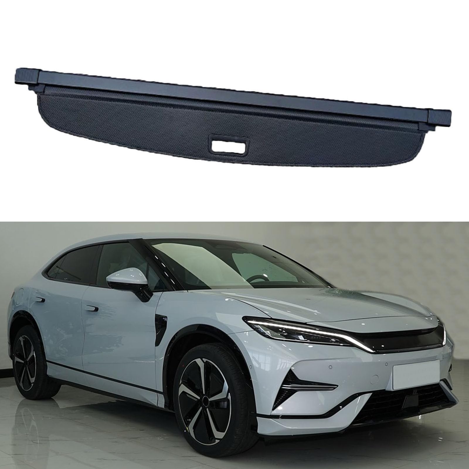 SXLGDW Car Retractable Rear Trunk Parcel Shelf,Compatible with BYD e6 Gateway Song L 2023-2025,Car parts