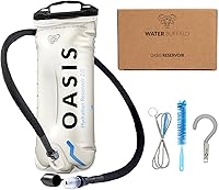 Vista 6 de Water Buffalo Oasis Hydration Bladder – 2L and 3L Water Bladder for Hiking Backpack, Leakproof Design with Insulated Hose and High-Flow Bite Valve