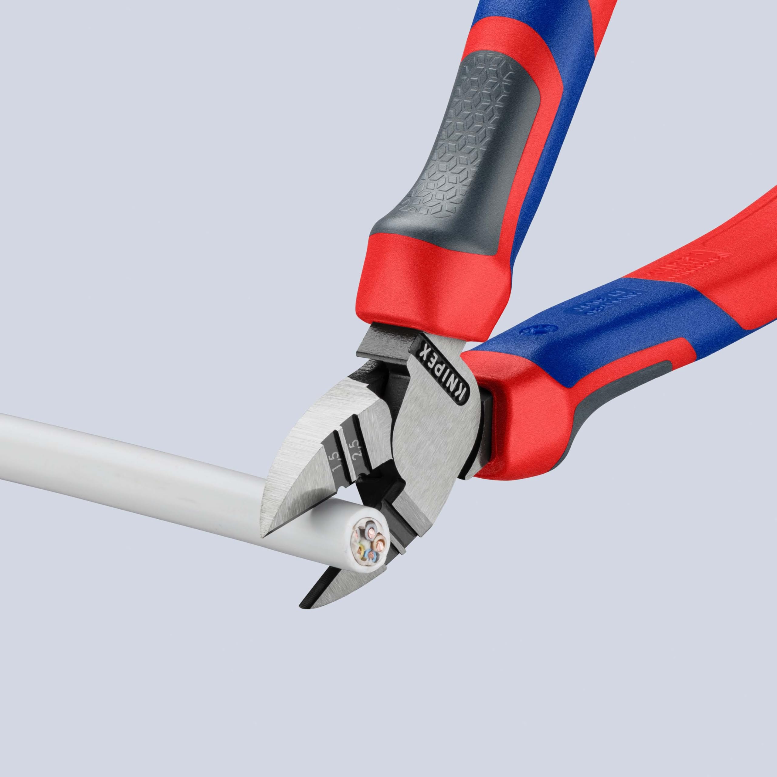 Knipex Pince à dénuder coupante de côté avec poignées comfortables 160 mm, 14 22 160
