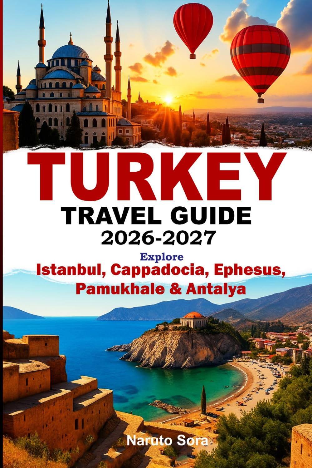 TURKEY TRAVEL GUIDE 2026-2027: Explore Istanbul, Cappadocia, Ephesus, Pamukhale & Antalya