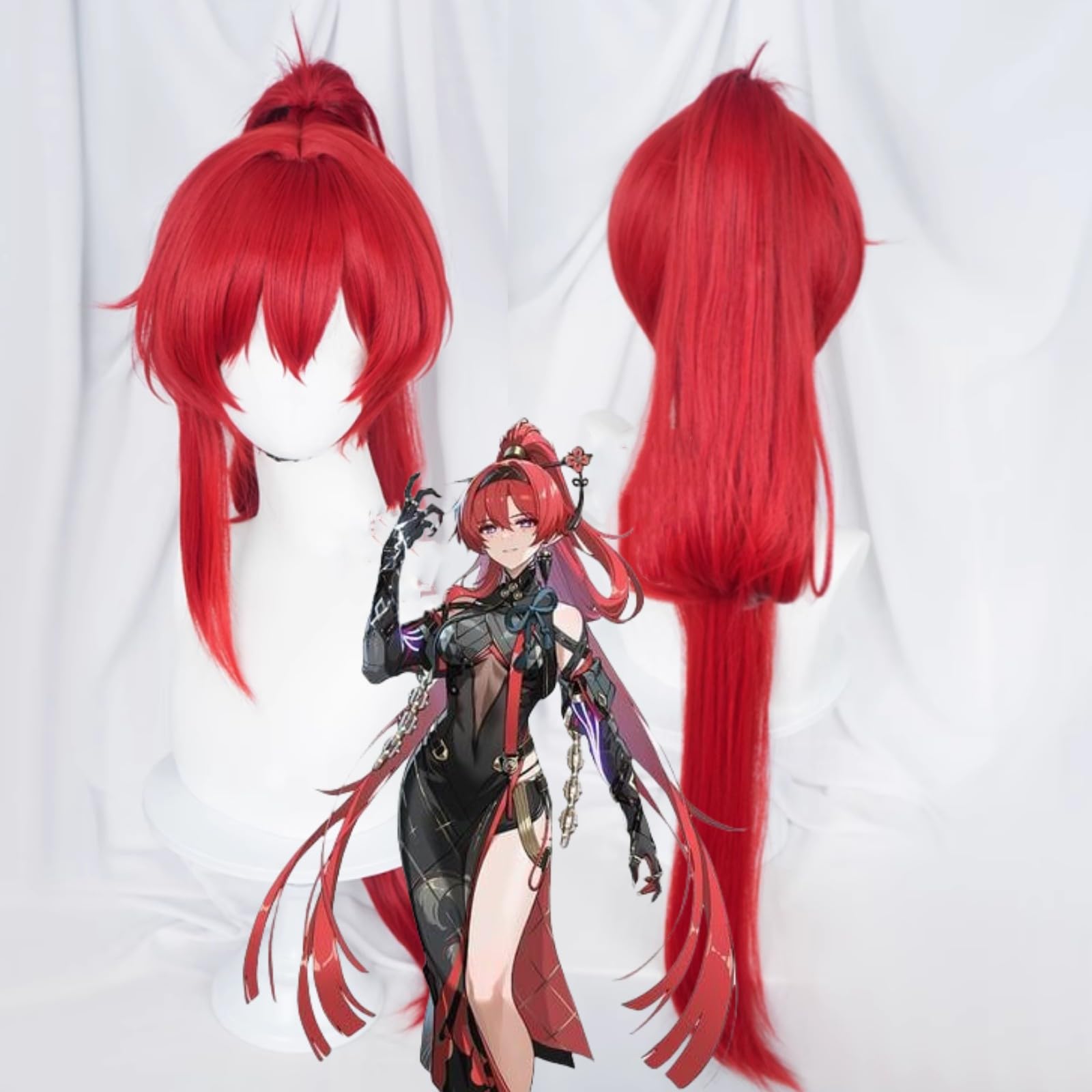Amazon.co.jp: ウィッグ追加可 鳴潮 吟霖 インリン Yinlin コスプレ