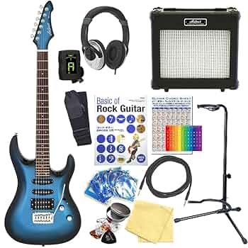 AriaProII MAC series エレキギター AriaProII MAC-STD エレキギター初心者14点セット【マーシャル